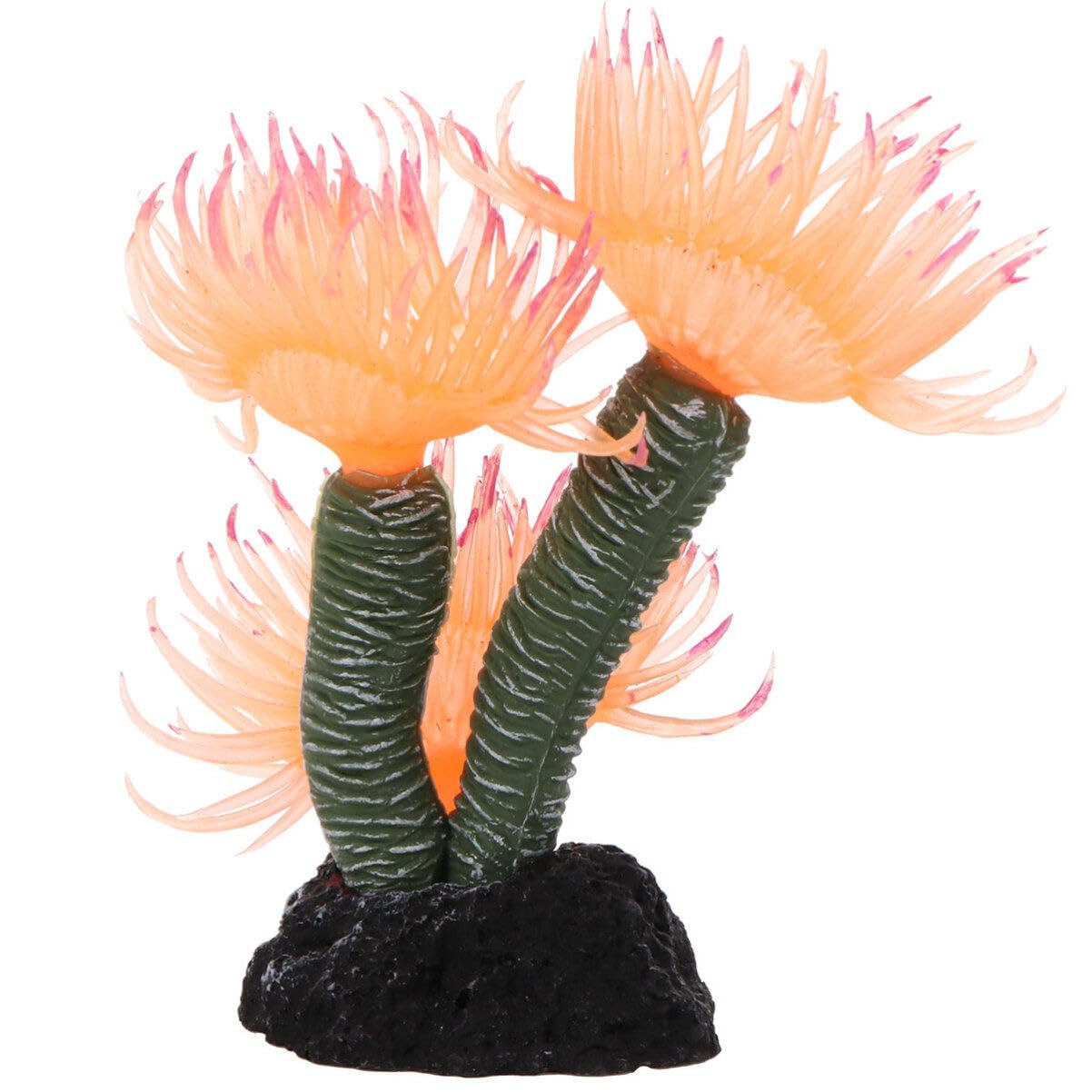 POPETPOP Aquarium Coral Resin Fish Tank Coral: Artificial Coral Aquarium Decorations Aquarium Plants Aquarium Ornament Fake Coral for Fish Tank Decorations