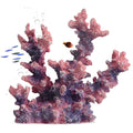 Saim Coral Ornament Aquarium Resin Coral Decor Underwater Plants Fish Tank Decorations Aquarium Landscape Decoration - Pink+Purple