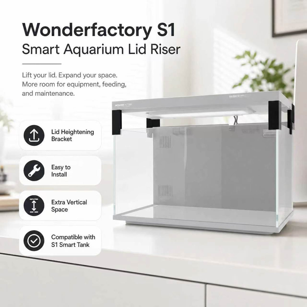 Wonderfactory S1 Smart Fish Tank Top Cover Bracket